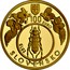 Slovakia 100 Euro Primeval Beech Forests of the Carpathians 2015 MK Proof 100 EURO SLOVENSKO 2015. coin obverse
