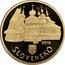 Slovakia 100 Euro Wooden Churches 2010 Proof KM# 113 2010 SLOVENSKO coin reverse