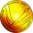 Slovenia 100 Euro World Ski Jumping Championships - Planica 2010 Proof KM# 99 PLANICA 2010 SVETOVNO PRVENSTVO V POLETIH coin reverse