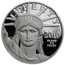 USA $100 Justice the Quardian of Liberty 2010 W Proof KM# 488 LIBERTY 2010 IN GOD WE TRUST E PLURIBUS UNUM coin obverse