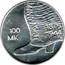 Finland 100 Markkaa Aino Ackte 2001 M KM# 97 100 MK AINO ACKTE 1876 1944 coin reverse