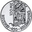 Finland 100 Markkaa Helsinki Cultural Capital 2000 P-M KM# 93 100 MK M HELSINKI 450 HELSINGFORS coin reverse