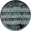 Finland 100 Markkaa Jean Sibelius 1999 P-V-M KM# 89 100 MK 1999 coin reverse