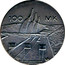 Finland 100 Markkaa World Nordic Skiing Championships 1989 M-L-M KM# 74 100 MK ML M coin reverse