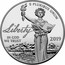 USA $100 Preamble to the Declaration of Independence 2019 W Proof; Maximum authorized mintage UNITED STATES OF AMERICA $100 1 OZ. .9995 PLATINUM W DE PLM coin reverse