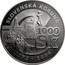 Slovakia 1000 Koruna Farewell To The Slovak Koruna 2008 Proof SLOVENSKÁ KORUNA BIATEC 1000 SK 1993 - 2008 coin reverse