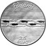 Latvia 2.5 Euro Eduards Veidenbaums 2017 Proof KM# 193 EDUARDS 2,5 EURO coin reverse