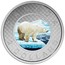 Canada 2 Dollars Canadian Money Polar Bear 2016 Proof KM# 2077 CANADA BT 2 DOLLARS coin reverse