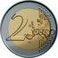 Slovakia 2 Euro (10 Years of Slovakian Membership in European Union) KM# 134 2 EURO LL coin reverse