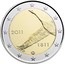 Finland 2 Euro 200 Years of Finland National Bank 2011 Proof KM# 163 2011 1811 FI coin obverse