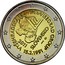 Slovakia 2 Euro 20th anniversary of the Visegrad Group 2011 Special Unc. KM# 114 VYŠEHRADSKÁ SKUPINA VISEGRAD GROUP 15.2.1991 2011 SLOVENSKO coin obverse