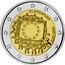 Slovakia 2 Euro (30 Years of EU Flag) SLOVENSKO 1985-2015 MK coin obverse