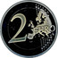 Slovenia 2 Euro 500th Anniversary of Primoz Trubar 2008 KM# 80 2 EURO LL coin reverse