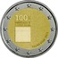 Slovenia 2 Euro Centenary of the foundation of the University of Ljubljana 2019 100 LET UNIVERZE V LJUBLJANI SLOVENIJA 2019 coin obverse