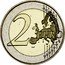 Finland 2 Euro Cloudberry Flowers. 2nd Map 2011 FI KM# 130 2 EURO LL coin reverse