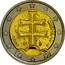 Slovakia 2 Euro Coat of Arms 2011 KM# 102 YEAR SLOVENSKO coin obverse
