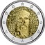 Finland 2 Euro Frans Eemil Sillanpaa 2013 Proof KM# 193 F. E. SILLANPÄÄ 2013 1888 1964 coin obverse
