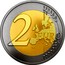 Latvia 2 Euro Latvian Presidency of the Council of the EU 2015 KM# 173 2 EURO LL coin reverse
