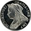 Australia 2 Florin Victoria Pattern 1901 Proof VICTORIA DEI GRATIA IND IMP coin obverse