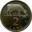 Latvia 2 Lati 1992 KM# 14 Standart Coinage 2 LATI coin reverse