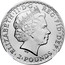 UK 2 Pounds Britannia 999 2014 KM# 1029b | BRITANNIA | 2014 | | ONE | | OUNCE | FINE | SILVER | NATHAN coin obverse