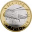 UK 2 Pounds RAF Centenary - Sea King 2018 Proof SEA KING RAF 1918-2018 NT+RT RAF RESCUE coin reverse