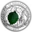Canada 20 Dollars Brilliant Birch Leaves with Drusy Stone 2017 Proof 20 DOLLARS TB 2017 coin reverse