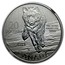Canada 20 Dollars Wolf 2013 KM# 1511 20 DOLLARS GL ARGENT PUR FINE SILVER 9999 2013 CANADA coin reverse