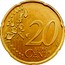 Finland 20 Euro Cent 1st map 2002 M Proof KM# 102 20 EURO CENT LL coin reverse