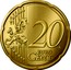 Latvia 20 Euro Cent Greater Coat of Arms 2014 KM# 154 20 EURO CENT LL coin reverse