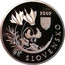 Slovakia 20 Euro Velka Fatra National Park 2009 Proof KM# 109 SLOVENSKO 2009 RL coin obverse
