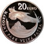 Slovakia 20 Euro Velka Fatra National Park 2009 Proof KM# 109 NÁRONDÝ PARK VELKÁ FATRA 20 EURO coin reverse