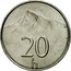 Slovakia 20 Halierov 2002 Proof KM# 18 Republic Z 20 H coin reverse