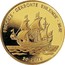 Latvia 20 Latu Frigate Gekroente Ehlendt 1997 Proof KM# 41 FREGATE ∙ GEKROENTE EHLENDT ∙ 1642 20 LATU coin reverse