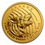 Canada 200 Dollars Howling Wolf 2014 Maple leaf laser mark KM# 1616 CANADA FINE GOLD 99999 1 OZ OR PUR coin reverse