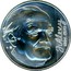 Slovakia 200 Korun 100th anniversary Janko Alexy 1994 MK KM# 22 J.ALEXY 1894-1970 N coin reverse