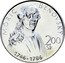 Slovakia 200 Korun 200th Anniversary - Birth of Moric Benovsky 1996 Proof KM# 34 MÓRIC BEŇOVSKÝ 200 SK 1746 - 1786 coin reverse
