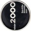 Slovenia 2000 Tolarjev Tolar Anniversary 2001 Proof KM# 43 TOLARJEV 2000 REPUBLIKA SLOVENIJA 2001 coin obverse