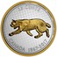 Canada 25 Cents Big Coin Series Bobcat 2017 Proof 25 CENTS CANADA 1867-2017 coin reverse
