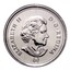 Canada 25 Cents Coloured Moose 2008 Prooflike KM# 1039 ELIZABETH II D∙G∙REGINA coin obverse