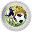 Canada 25 Cents FIFA World Cup 2014 Specimen KM# 1632 25 CENTS CANADA 2014 FIFA WORLD CUP COUPE DU MONDE DE LA FIFA 2014 coin reverse