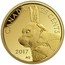 Canada 25 Cents Fox and Hare Inuit Arctic Hare 2017 Proof CANADA 25 CENTS 2017 AQ coin reverse