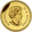 Canada 25 Cents Fox and Hare Traditional Arctic Fox 2016 Proof KM# 2078 ELIZABETH II D∙G∙REGINA coin obverse