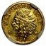 USA 25 Cents Indian Washington Token 1914 WASHINGTON GOLD 1914 coin obverse