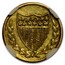 USA 25 Cents Indian Washington Token 1914 - coin reverse