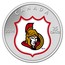 Canada 25 Cents Ottawa Senators 2014 KM# 1578 CANADA 2014 25 CENTS ®/MD coin reverse