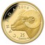 Canada 25 Cents Rocky Mountain Bighorn Sheep 2014 Proof KM# 1494 CANADA 2014 25 CENTS ED coin reverse