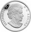 Canada 25 Dollars Christmas Ornament 2014 Proof KM# 1739 ELIZABETH II D G REGINA coin obverse