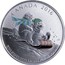 Canada 25 Dollars Winter Fun 2016 KM# 2220 CANADA 2016 JK FINE SILVER 9999 ARGENT PUR 25 DOLLARS coin reverse