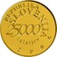 Slovenia 25000 Tolarjev Anton Tomaz Linhart 2006 Proof KM# 84 REPUBLIKA SLOVENIJA 25000 TOLARJEV 2006 coin obverse